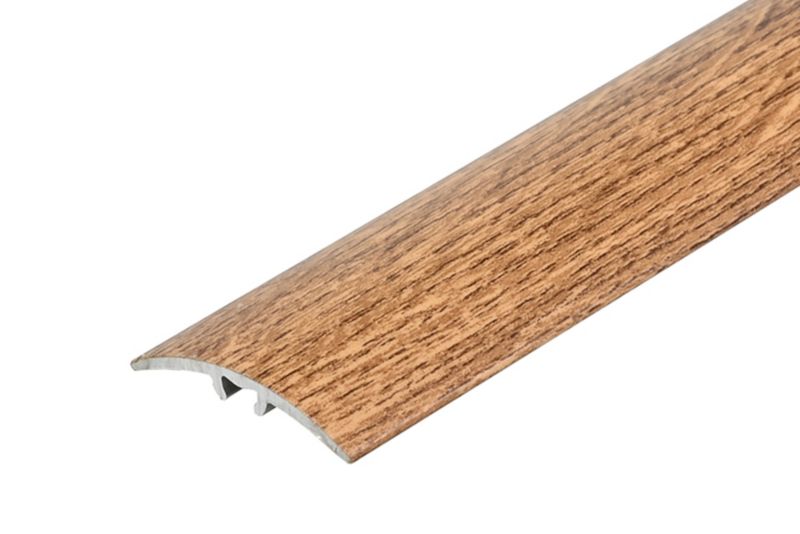 Profil aluminiowy wyrównujący Cezar 30 x 1860 mm aluminiowy dąb palony 1 szt.