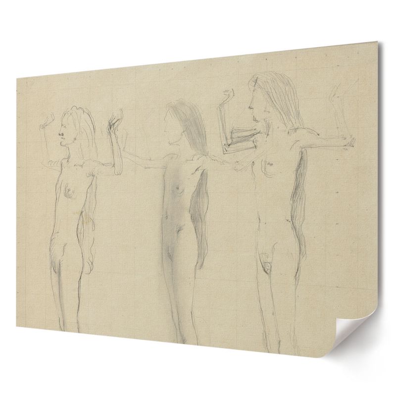Plakat canvas Wallfluent Format A2 Studium na dzień Artysta Albrecht Dürer 1 szt.