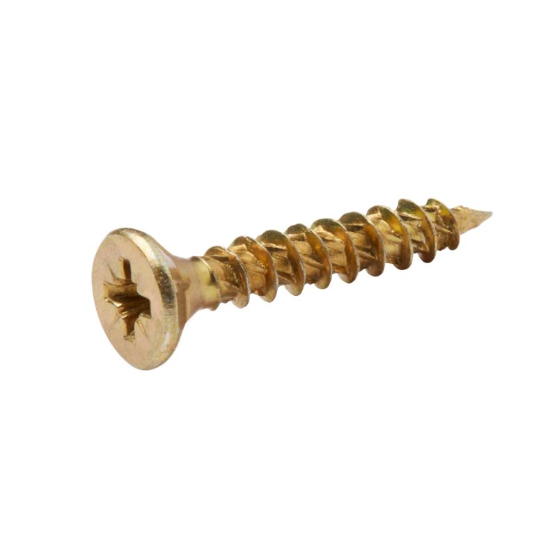 Wkręty do drewna TurboDrive PZ2 5 x 30 mm ocynk żółty 20 szt.
