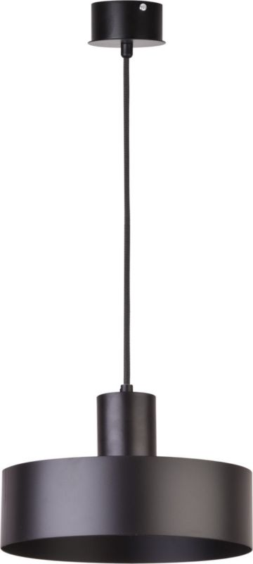 Lampa wisząca Sigma Lighting Rif 3974 czarna dekoracyjna 1xE27 x 15W 1 szt.
