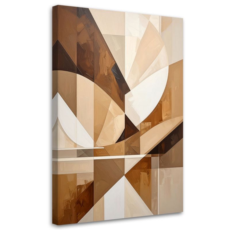 Obraz do salonu sypialni kuchni Feeby Kształy Figury Geometryczna Abstrakcja 60x90cm 1szt