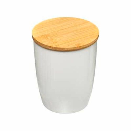 Słoik ceramiczny Seramik 5FIVE SIMPLY SMART z bambusową pokrywką 0,85 l 1 szt.