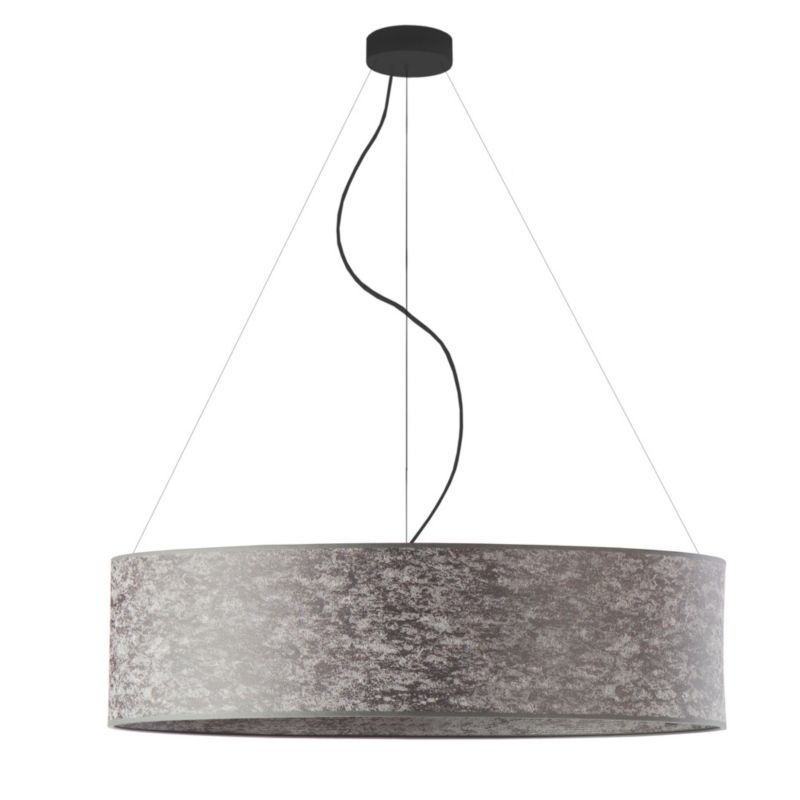 Lampa sufitowa Volta Light Factory żyrandol lampa wisząca z abażurem walec Beton 80 cm BLUES 1szt.