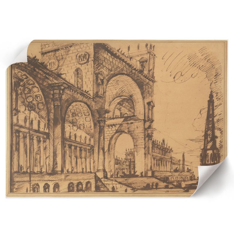 Plakat Premium ArtPrintCave 42x29,7 cm Fantazja triumfalna Giovanni Battista Piranesi 1 szt.