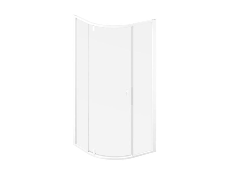 Półokrągła kabina prysznicowa Ravak Nexty NSKK3 90x90 szkło transparent biały mat 1 szt