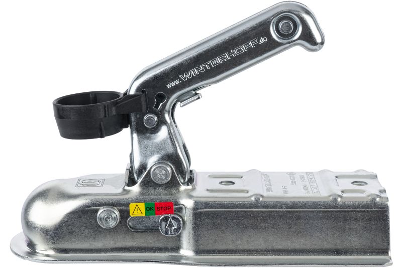 Zaczep kulowy WINTERHOFF WW8-G do przyczepki 800kg z dyszlem kwadratowym 60mm 1 szt.