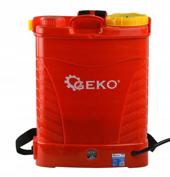 Opryskiwacz akumulatorowy Geko ogrodowy elektryczny plecakowy 16 l zestaw 1 szt.