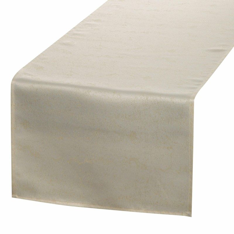 Bieżnik SPARKLE Eurofirany 40 x 140 cm kremowy przeszywany złotą nicią 1 szt.