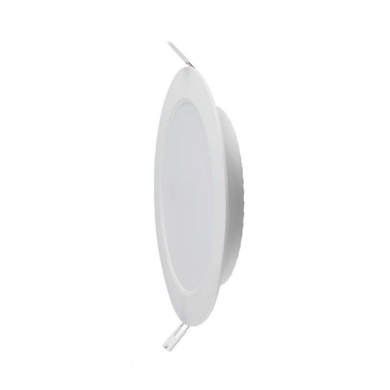 Oprawa sufitowa wpuszczana V-TAC 61018 biała LED 18W 6500K 1980lm IP20 wym: 2,9 x 22 x 22 cm okrągła - 1 szt.