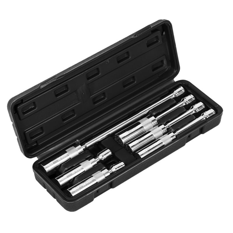 Zestaw nasadek na przegubach NEO TOOLS do świec zapłonowych 6 szt 1 kpl