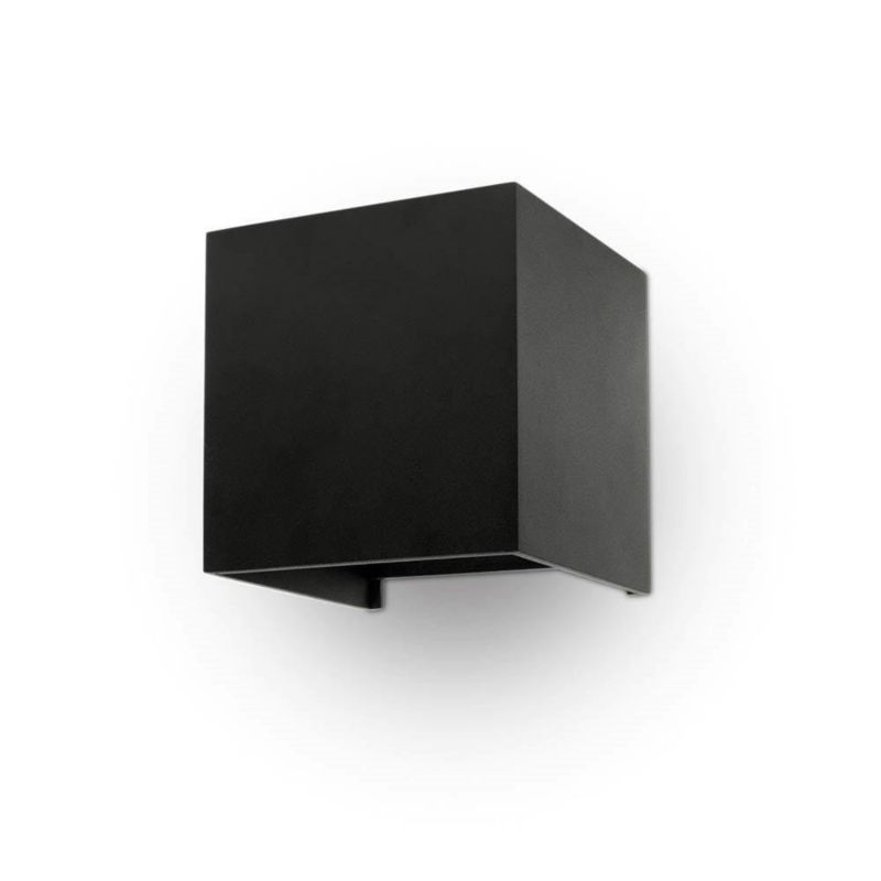 Kinkiet ścienny V-TAC 759 czarny LED 5W 4000K 700lm IP65 wym: 10 x 10 x 10 cm - 1 szt.