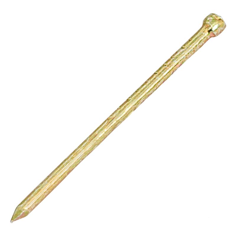 Gwoździe Lun Fix stolarskie 1,2x25 mm złote 5kg ok. 20000szt.