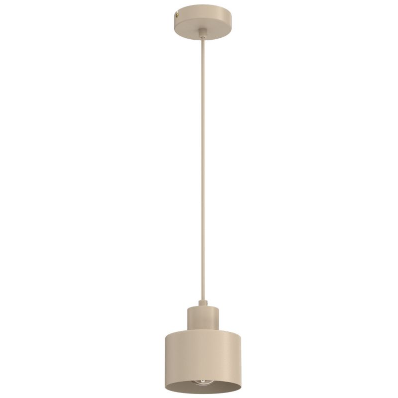 Lampa wisząca Luminex Parkla beżowa 1xE27x15W IP20 wym: 105x12x12cm - 1 szt.