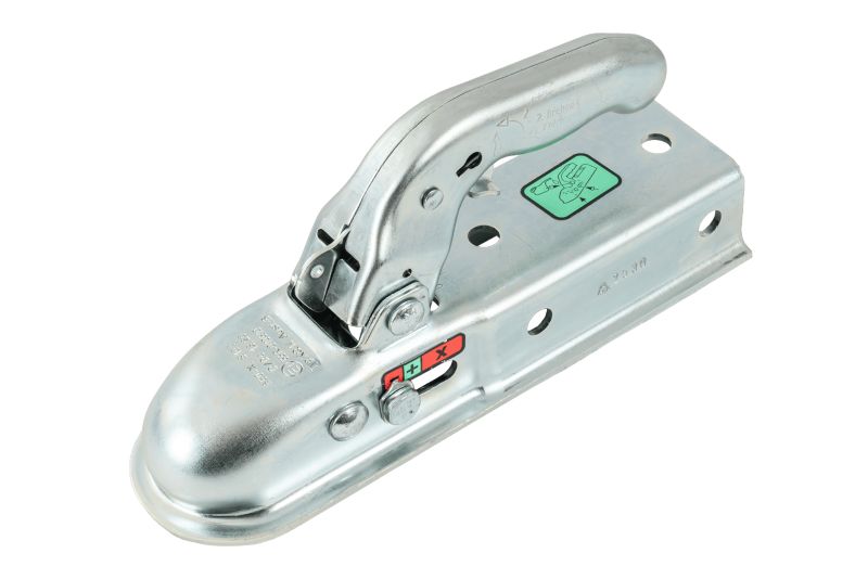 Zaczep kulowy KNOTT KQ14-B do przyczepki 1400kg z dyszlem kwadratowym 60mm 1 szt.