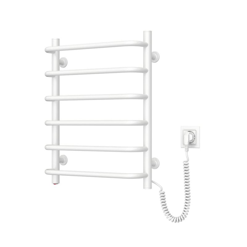 Grzejnik łazienkowy elektryczny Thermoval TVB 60x48 cm biały 80 W 1 szt.