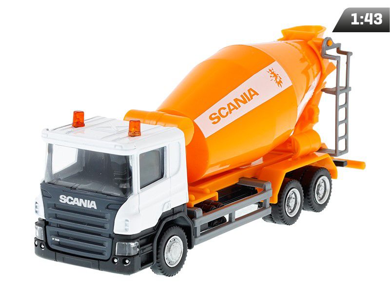 Model 1:64, RMZ City SCANIA - Betoniarka, Carmotion, 1 szt.