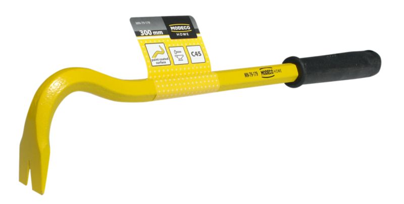 Łom z wyciągaczem Home Tools 300 mm - etykieta - 1 szt.