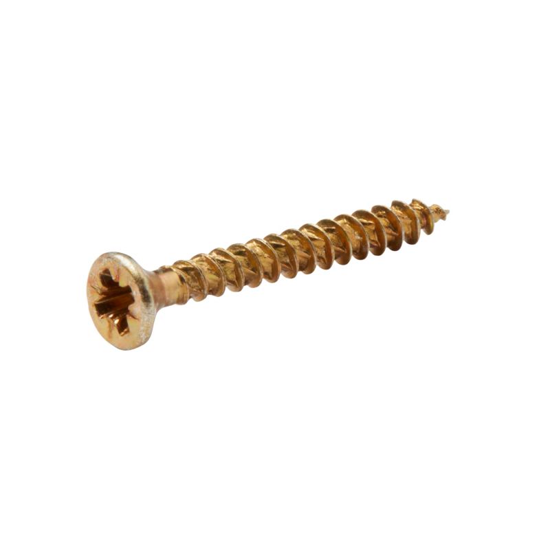 Wkręty do drewna TurboDrive PZ2 3,5 x 30 mm ocynk żółty 20 szt.