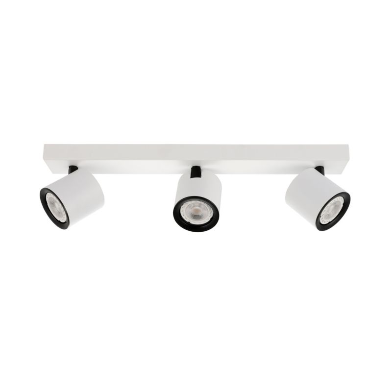 Reflektor sufitowy ruchomy Italux Karlota biały 3xGU10x35W IP20 wym:10,5x46x7cm - 1 szt.