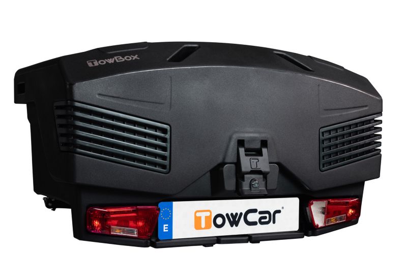 Bagażnik na hak holowniczy Towbox EVO URBAN kufer box platformę rowerową 1 szt.