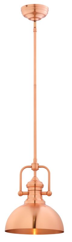 Lampa sufitowa Jupiter PLATINO miedziana 1xE27x40W IP20 - 1 szt