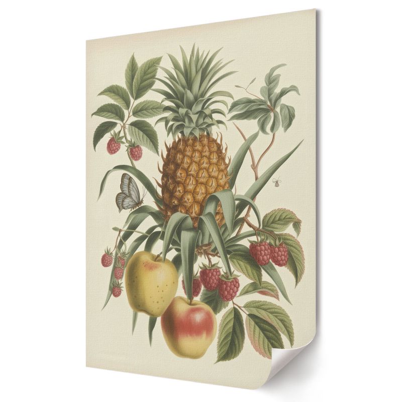 Plakat na ścianę Wallfluent Format A3 Botaniczne owoce Formacja Artystyczna Manufaktura Sztuki 1 szt.