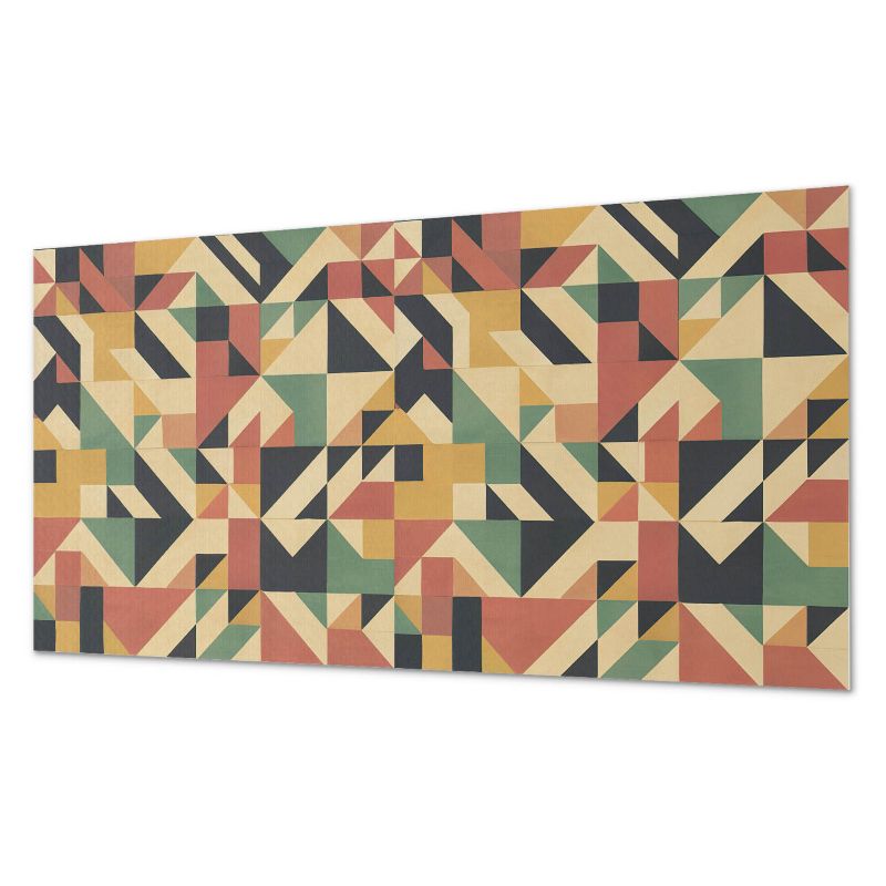 Okładzina Ścienna Z Grafiką PCV ArtPrintCave 100x50 cm Abstrakcyjny wzór geometryczny 1 szt.