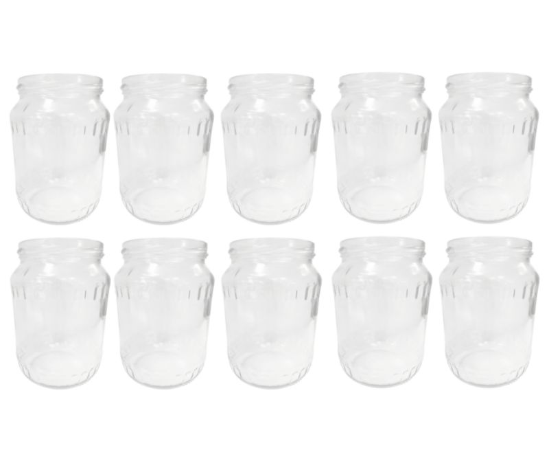 Słoiki MODO24 720ml dżemy konfitury przeciery salatki 82mm PZH 10 szt.