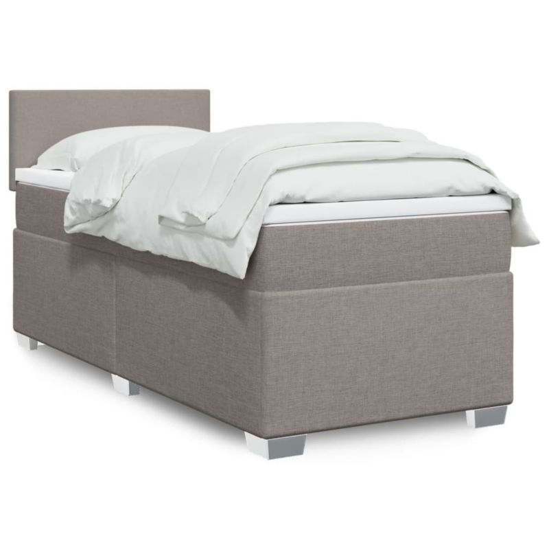 Łóżko kontynentalne WaszeMeble 90x200 cm Brązowe WM-3288068 1 szt.