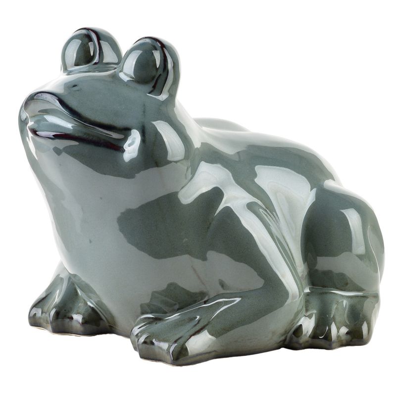 Figurka ceramiczna Mondex MAVE Blue 27x26x20,5 cm granatowa 1 szt