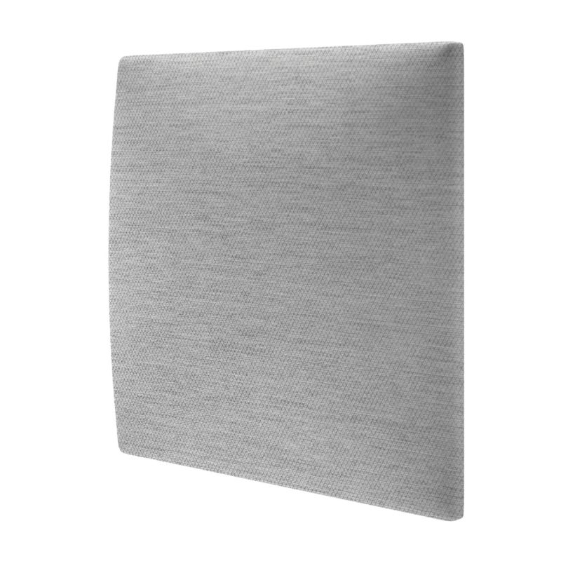 Panel tapicerowany ścienny Stegu wezgłowie 30x30 cm Jasnoszary welur , akustyczny, dekoracyjny 1 szt.