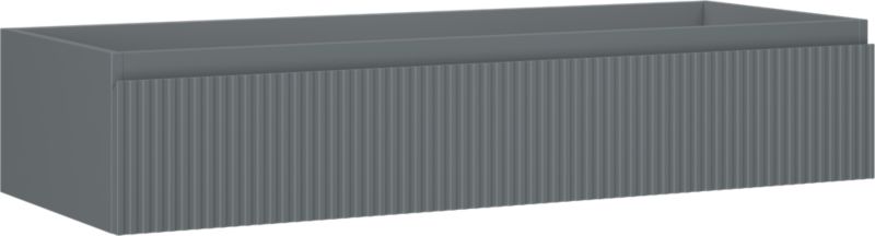 Szafka łazienkowa wisząca Mexen Rivel grafit mat 120 cm 1 szuflada 1 szt.