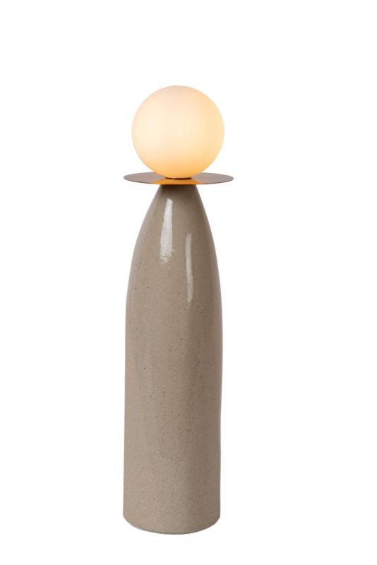 Lampa stołowa Lucide FIGARO szaro-dymiona 1xG9x10W IP20 wym:48,8x12x12cm - 1 szt.
