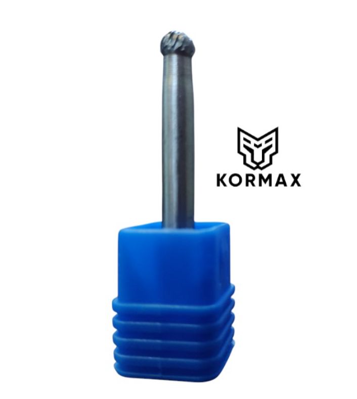 Frez pilnik obrotowy do metalu Kormax 6x5,4x55mm chwyt 6mm z węglika spiekanego KUD (DX0605M06) - 1 szt.