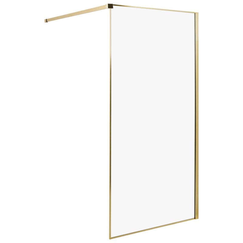 Ścianka prysznicowa Waspam 100 x 190 cm Złoty 1 szt.