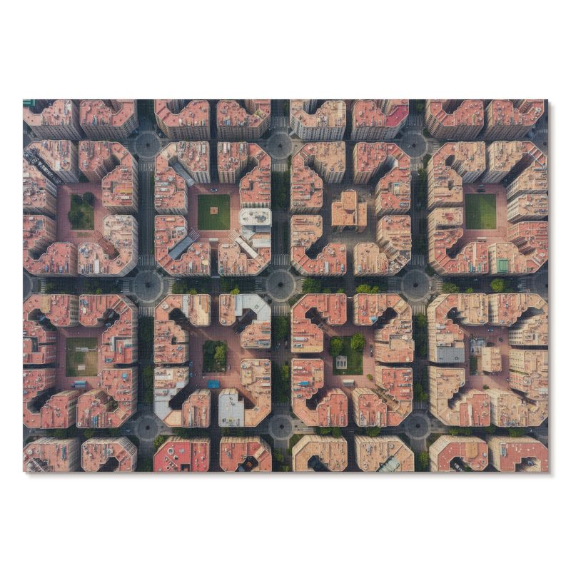 Plakat na Ścianę Tulup 29,7x21 cm (A4) Nowoczesna architektura Do biura, salonu, przedpokoju 1 szt.
