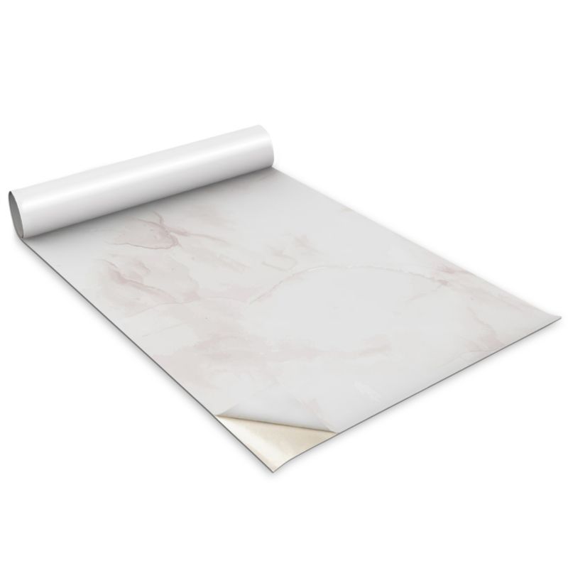 Folia Dekoracyjna Na Meble Wallfluent 100x50 cm Delikatny jasny marmur Odporna Folia Samoprzylepna Mat 1 rol.