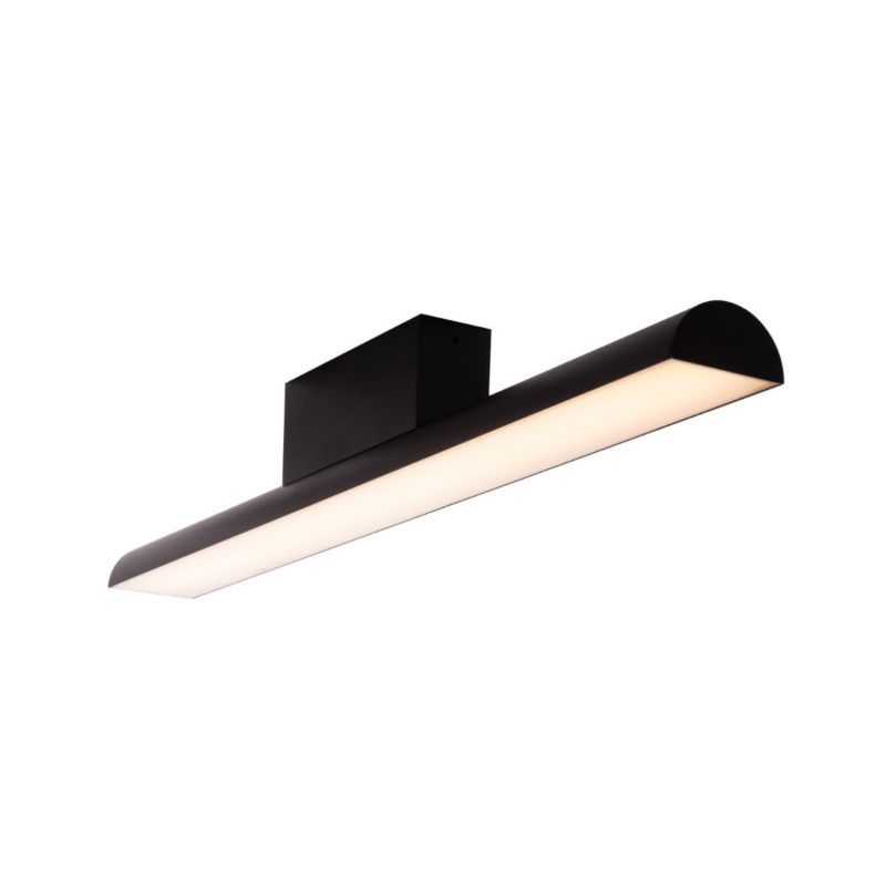 Kinkiet ścienny Maxlight Tampa czarny LED 6W 3000K 1020lm IP44 wym: 8,3 x 60 x 6 cm - 1 szt.