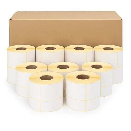 Etykiety termiczne NEOPAK 32x25 mm białe samoprzylepne 100000 szt.