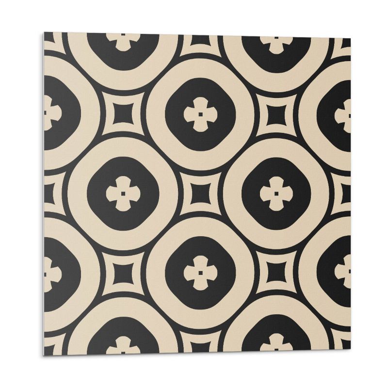 Kafelki samoprzylepne Wallfluent 50x50 cm Kwadratowe motywy w stylu geometrycznym 4 szt.