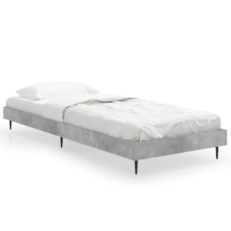 Łóżko drewniane WaszeMeble 75x190 cm szarość WM-832313 1 szt.