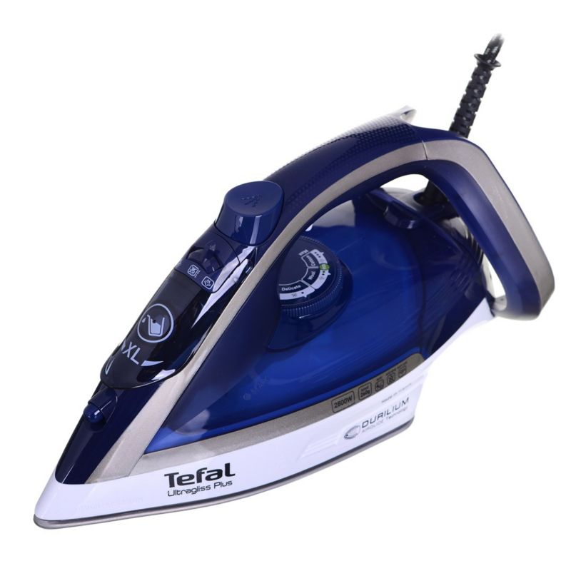 Żelazko parowe TEFAL FV 6812 Ultragliss Plus 2800 W niebieski 1 szt.