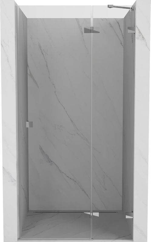 Drzwi prysznicowe uchylne Mexen Lunar chrom transparentne 120 cm 1 szt.