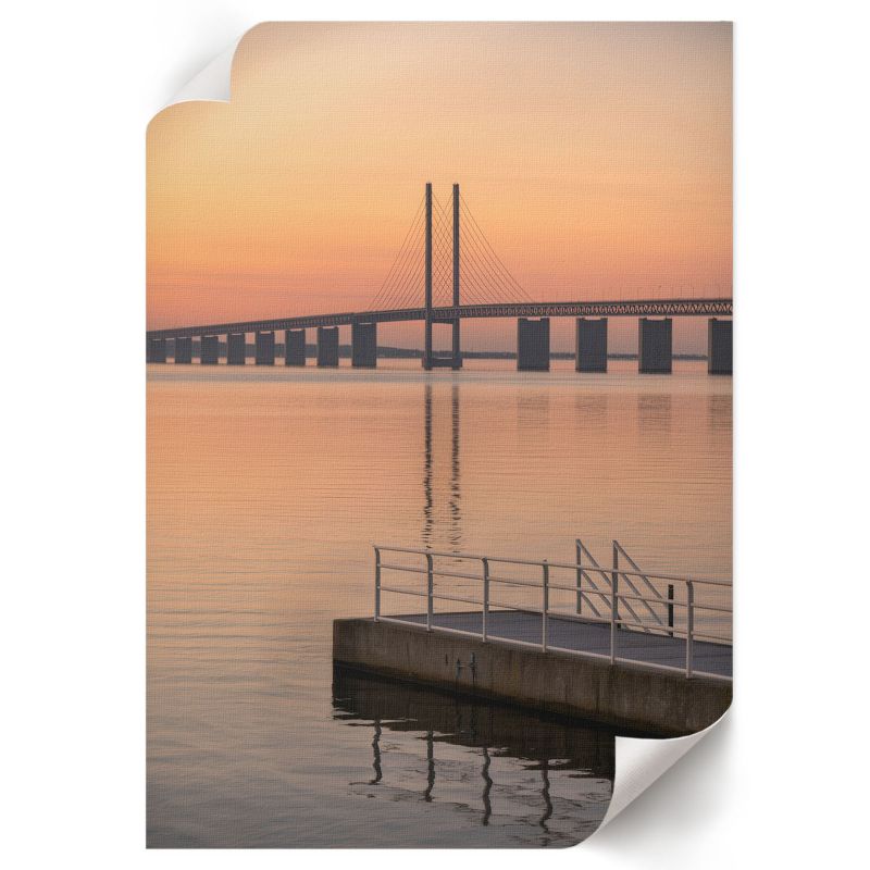 Plakat ArtPrintCave 59,5x84 cm Spokojny most Kalio 1 szt.