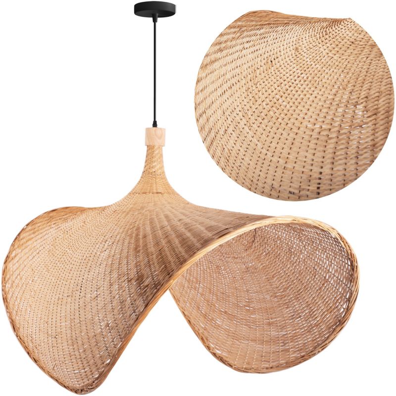 Lampa Sufitowa Wisząca Toolight App1640-1C Boho Beżowy