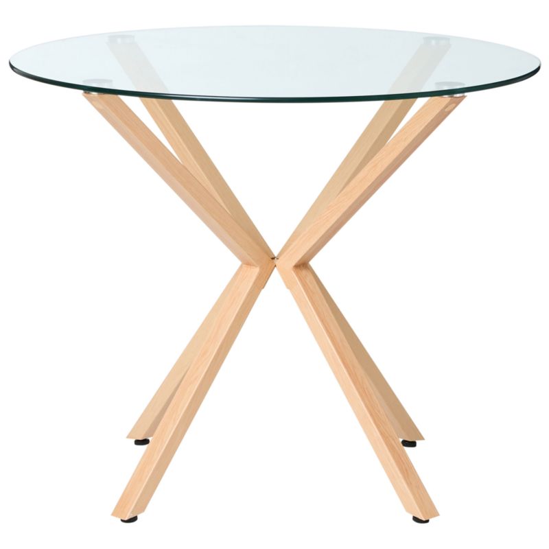 Stół do jadalni Altura Przezroczysty 90 cm 90 cm 1 szt.