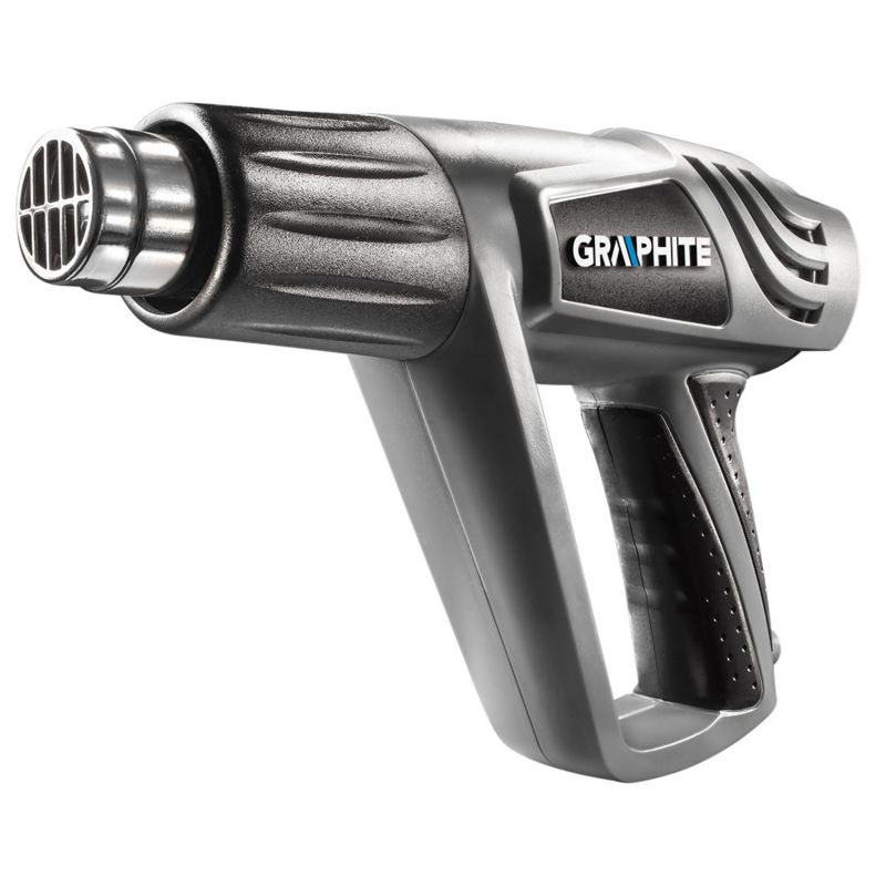 Opalarka GRAPHITE 2000W, zakres temperatur: I: 25 stopni C, II: 350 stopni C, III: 550 stopni C, walizka 1 szt
