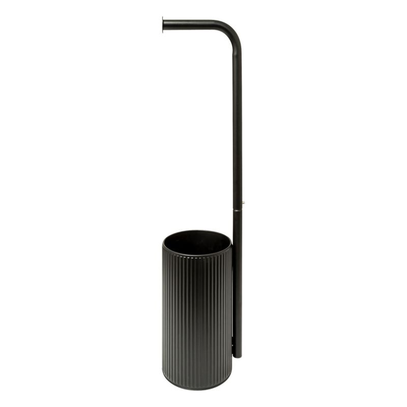 Stojak na papier toaletowy Ardoise Black 5Five Simply Smart czarny 64,7 cm 1 szt.