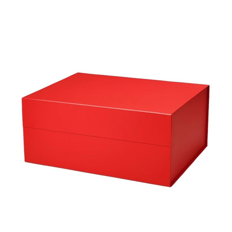 Pudełko Magnatyczne Neopak Czerwone 440x320x200mm(zew) A3 Ozdobne na prezent 1 szt.