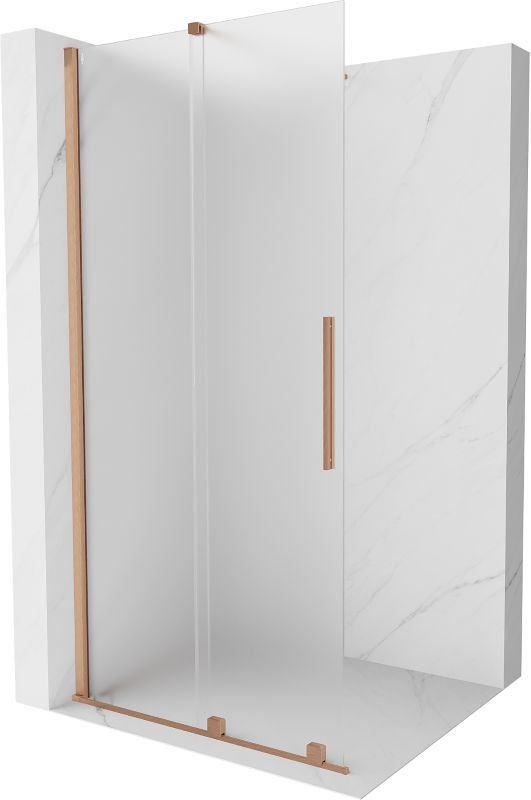 Ścianka prysznicowa Mexen Velar miedź szczotkowana 90x200 cm 871-090-000-33-65 1 szt.